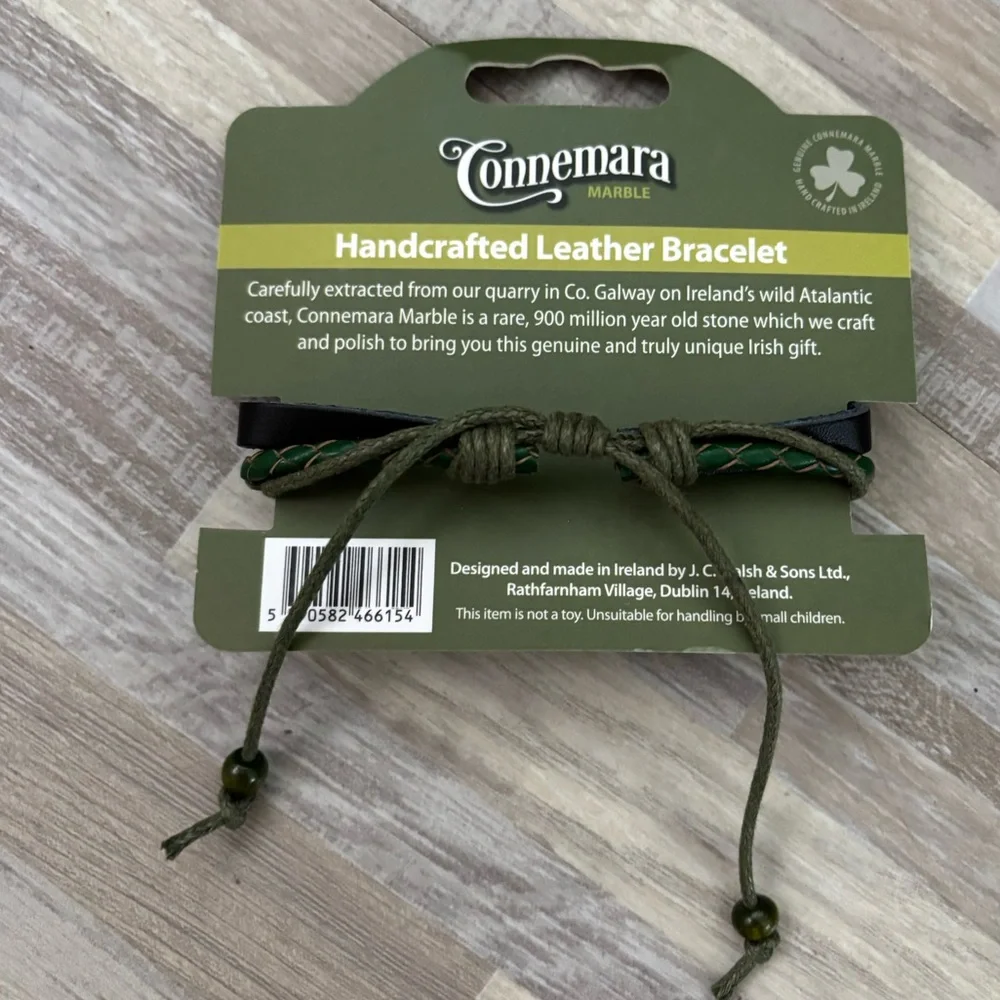 Connemara Handcrafted Leather Bracelet - Picture 2 of 2